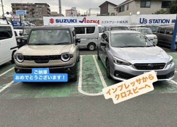 クロスビーご納車させていただきました